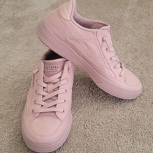 Sketchers arch fit mauve 8.5 womens sneakers SO comfy - Picture 2 of 7